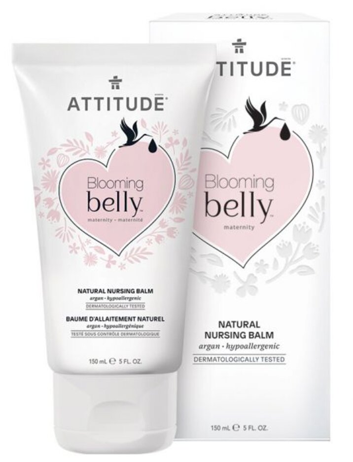 ATTITUDE Přírodní krém na bradavky Blooming Belly s arganem 150 ml Attitude