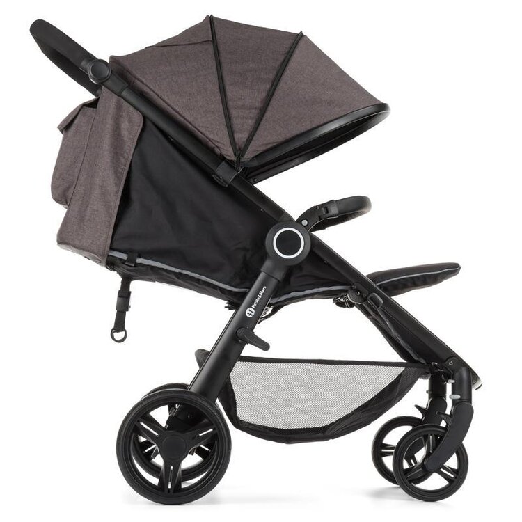 PETITE&MARS Stříška + polstrování Street Dark Grey Petite&Mars