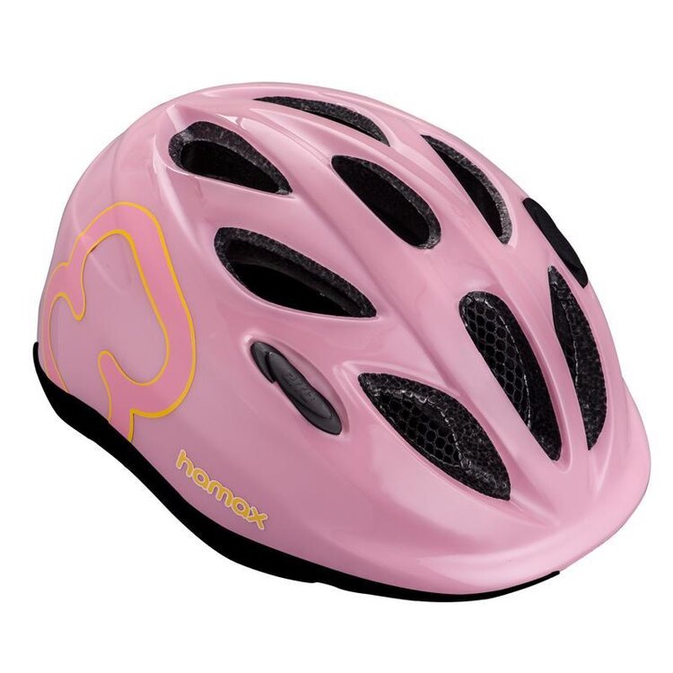 HAMAX Cyklohelma Skydive Pink/Yellow 45-50 Hamax