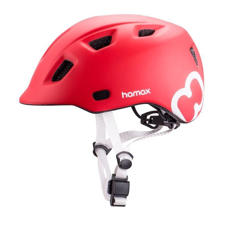 HAMAX Cyklohelma Thundercap Red/Silver 47-52 Hamax