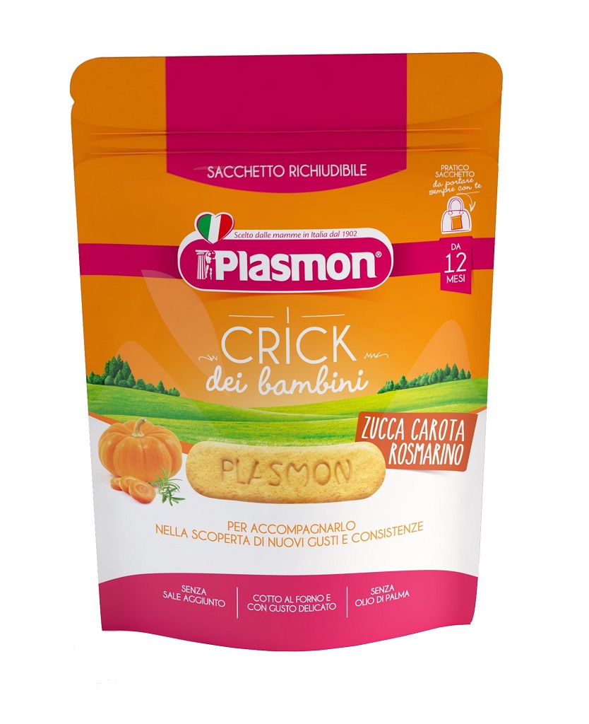 6x PLASMON Sušenky zeleninové Crick dýně