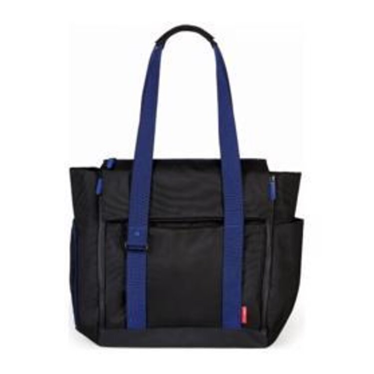SKIP HOP Taška Fit All-Access Black/Cobalt Skip Hop