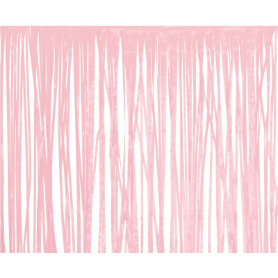 Závěs na dveře světle růžový 100 x 200 cm 1 ks ALBI ALBI