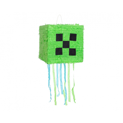 Piňata Minecraft 28 x 28 x 28 cm ALBI ALBI