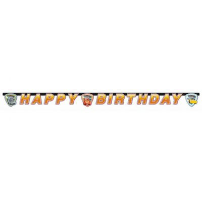 Banner Happy Birthday Auta 2m ALBI ALBI