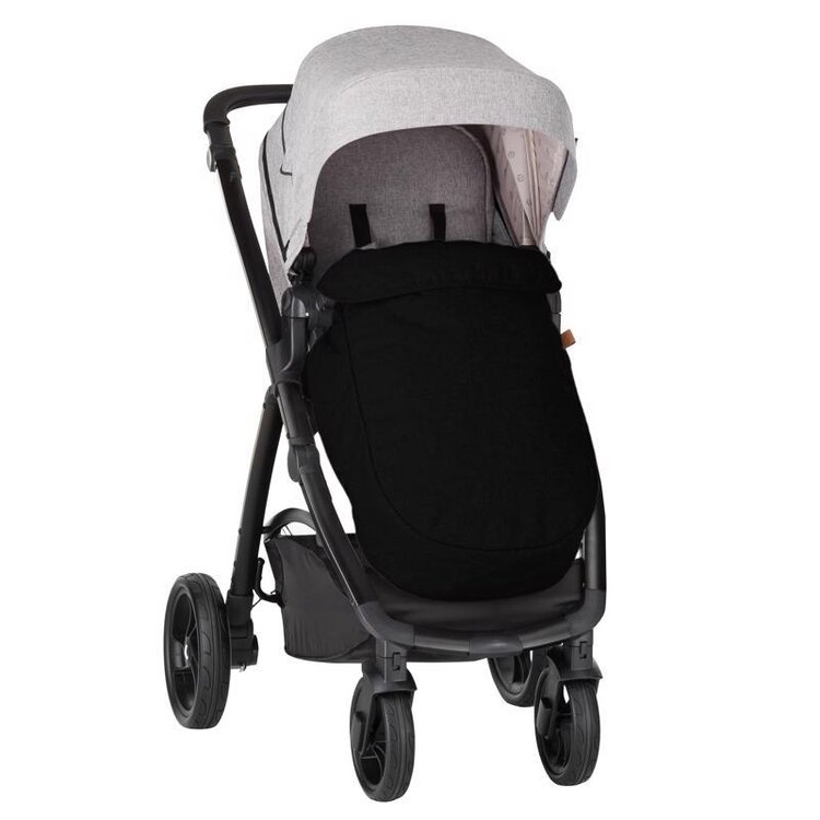 PETITE&MARS Nánožník ke kočárku Vario - Universal Black Petite&Mars