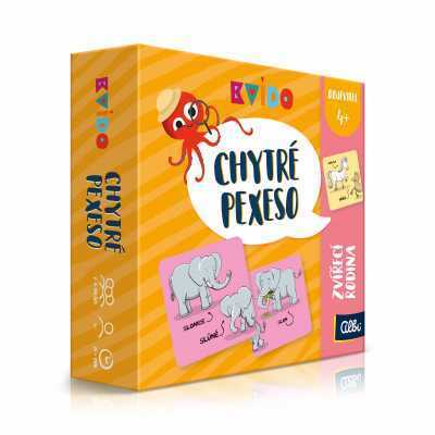 Chytré pexeso - Zvířecí rodina ALBI ALBI