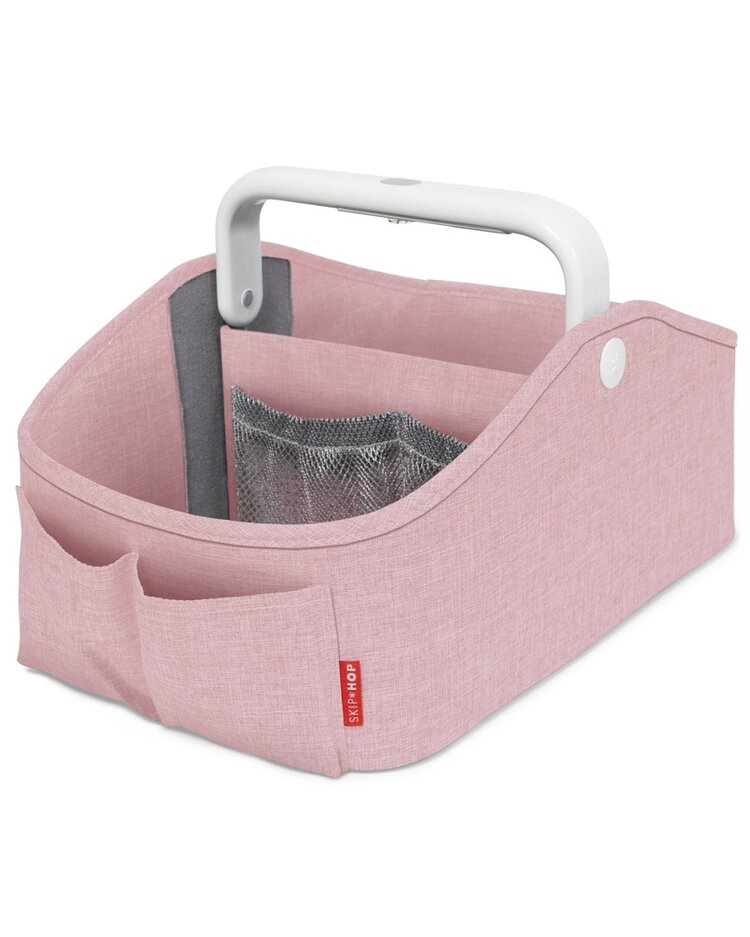 SKIP HOP Organizér s osvětlením pro hygienické potřeby Pink Skip Hop