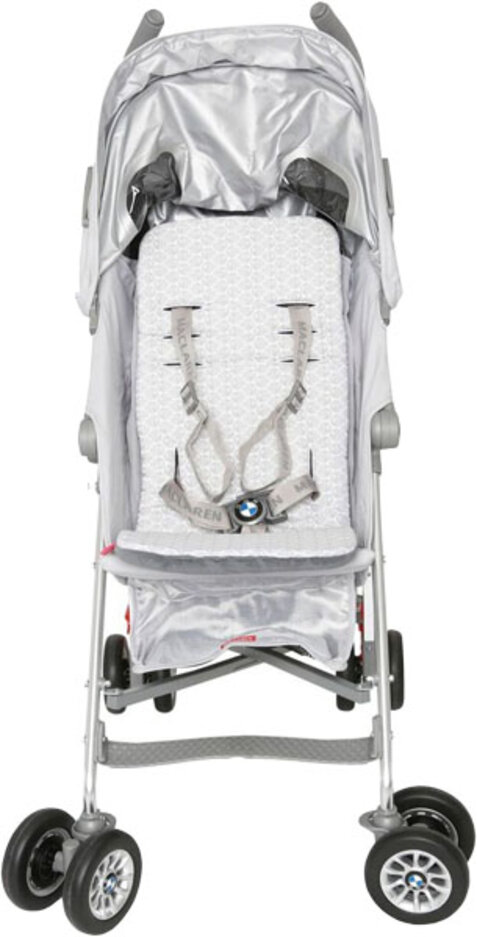 MOTHERHOOD Podložka do kočárku - šedé rybičky Motherhood