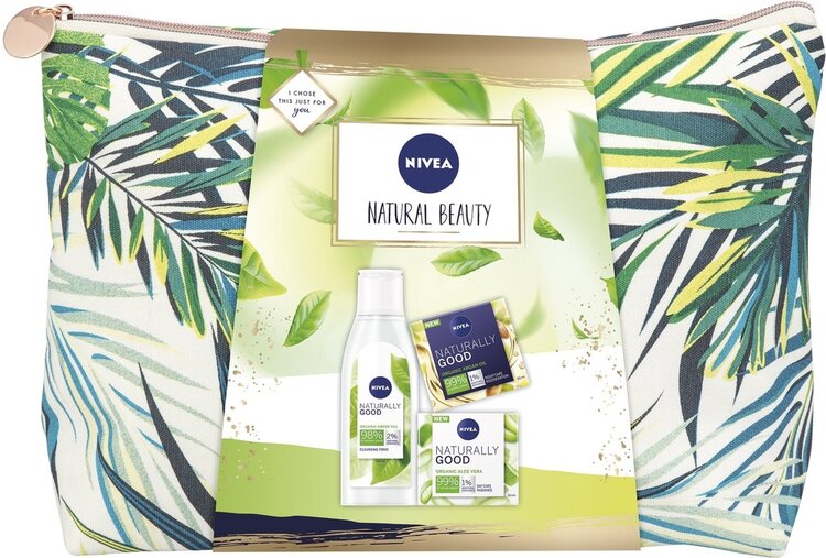 EXP: 29.10.2022 NIVEA Dárková sada Natural Beauty Nivea