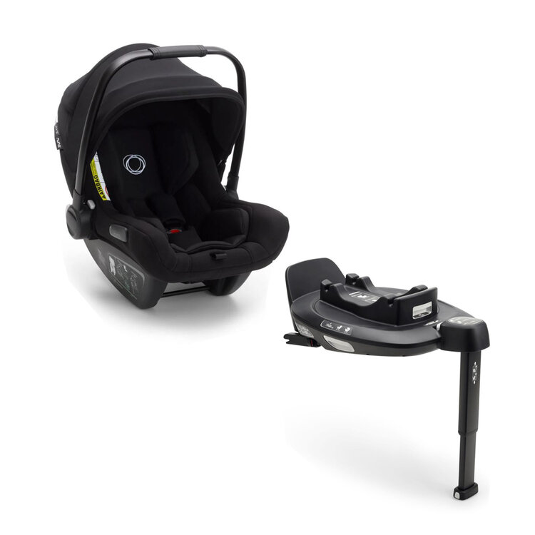 BUGABOO Autosedačka Turtle Air by Nuna Black 2022 + Báze 360 by Nuna Bugaboo