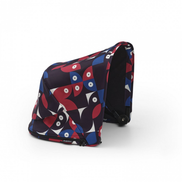 BUGABOO Fox 3 sluneční stříška Animal Explorer Red/Blue Bugaboo