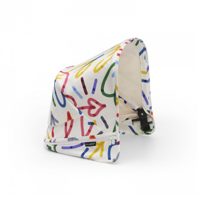 BUGABOO Donkey 5 sluneční stříška Art of Discovery White Bugaboo