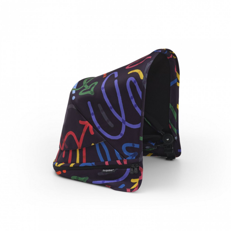 BUGABOO Donkey 5 sluneční stříška Art of Discovery Dark blue Bugaboo