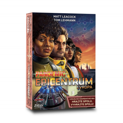 Pandemic: Epicentrum - Evropa Asmodée-Blackfire Asmodée-Blackfire