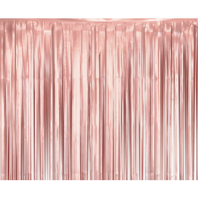 Závěs na dveře rose gold mat 100 x 200 cm 1 ks ALBI ALBI