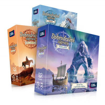Dobrodružné výpravy - sada 3 her ALBI ALBI