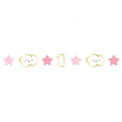 Girlanda mini 1.narozeniny holka 1