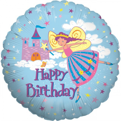Balónek fóliový Happy Birthday víla ALBI ALBI