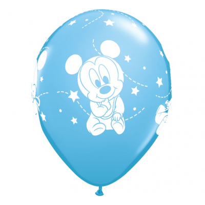 Balónky latexové Baby boy Mickey Mouse 6 ks ALBI ALBI
