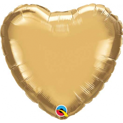 Balónek fóliový Srdce zlaté ALBI ALBI