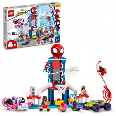 LEGO® Marvel  10784 Spider-Man a pavoučí základna Lego Lego
