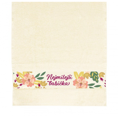 Ručník - Nejmilejší babička ALBI ALBI