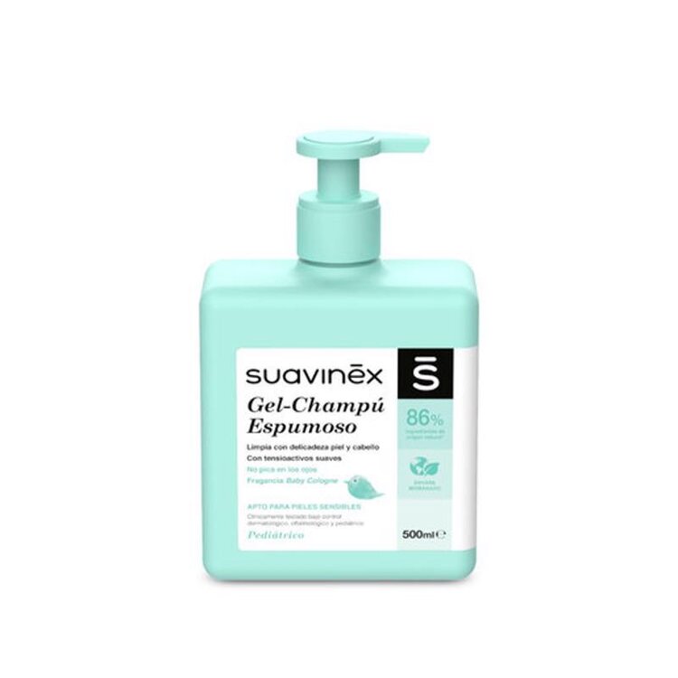 SUAVINEX Pěnový gel - šampon 500 ml Suavinex