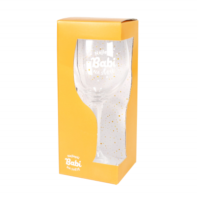 Sklenice na víno - Babi ALBI ALBI