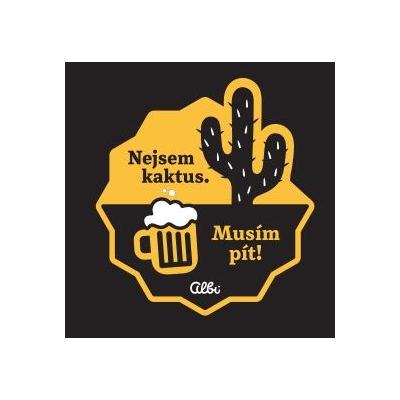 Pánské humorné tričko - Musím pít