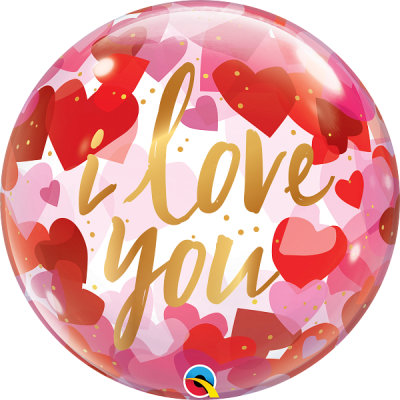 Balónek bublina I love you ALBI ALBI