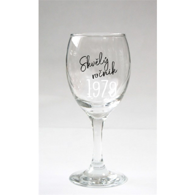 Sklenice na víno - 1979 ALBI ALBI