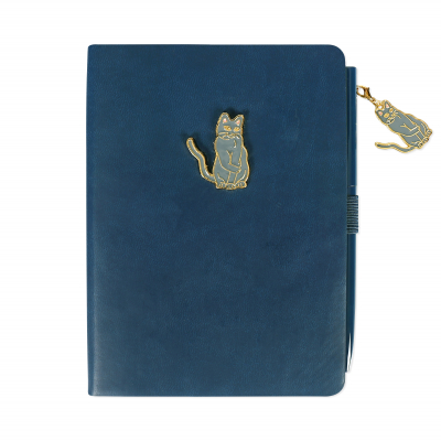 Diář s modrou propiskou ALBI ALBI