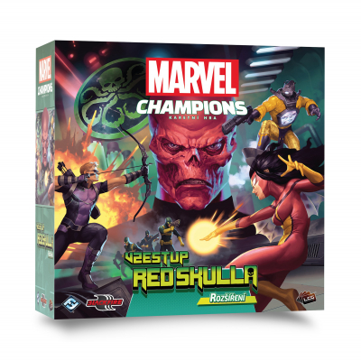 Marvel Champions LCG: Vzestup Red Skulla Asmodée-Blackfire Asmodée-Blackfire