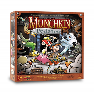 Munchkin Podzemí Asmodée-Blackfire Asmodée-Blackfire