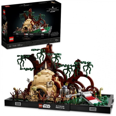 LEGO® Star Wars™ Jediský trénink na planetě Dagobah™ – diorama Lego Lego