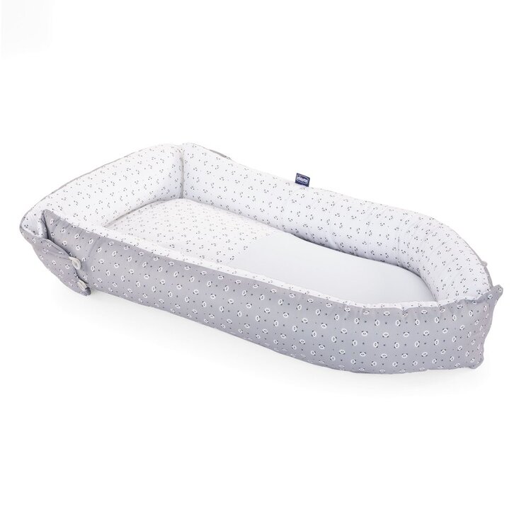 CHICCO Hnízdo pro miminko 2v1 Panda 93x53 cm 0m+ Chicco