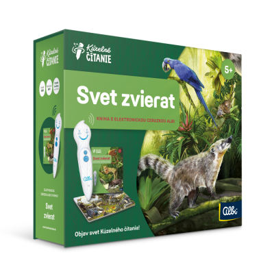 Svet zvierat s elektronickou ceruzkou Albi SK ALBI ALBI