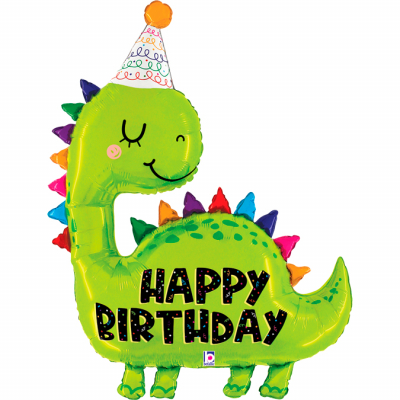 Balónek fóliový Happy Birthday Dinosaur ALBI ALBI