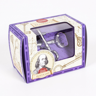 Kovový hlavolam Great Minds - Franklin ALBI ALBI