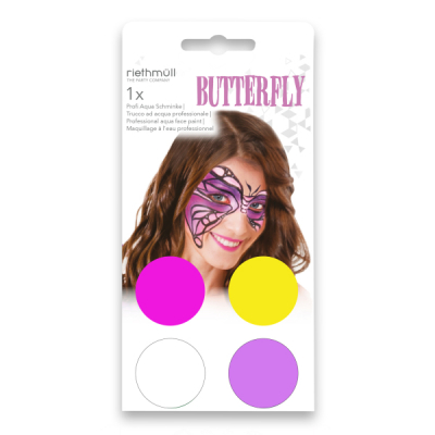 Sada barev na obličej motýl delux ALBI ALBI