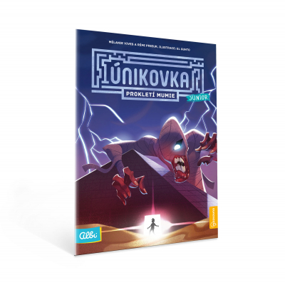 Kniha Únikovka Junior - Prokletí mumie ALBI ALBI