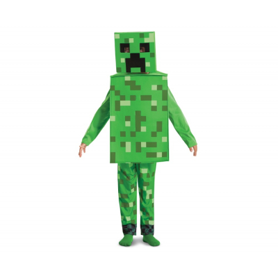 Kostým dětský Minecraft Creeper 7-8 let ALBI ALBI