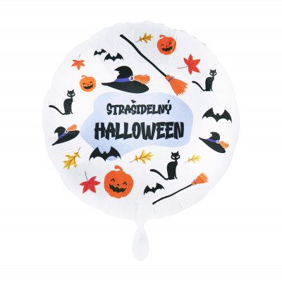 Balónek HALLOWEEN ORANŽOVO-FIALOVÝ ALBI ALBI