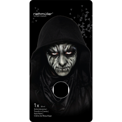 Barva na obličej černá tuba  28 ml ALBI ALBI