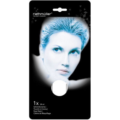 Barva na obličej bílá tuba 28 ml ALBI ALBI