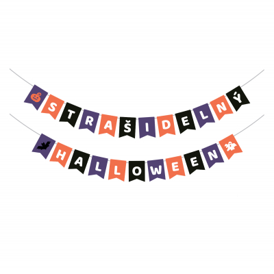 Banner Strašidelný Halloween ALBI ALBI