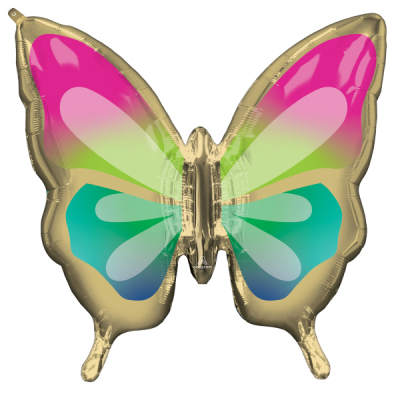 Balónek fóliový Motýl tropický ALBI ALBI