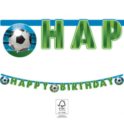 Banner Happy Birthday Fotbal 2m ALBI ALBI