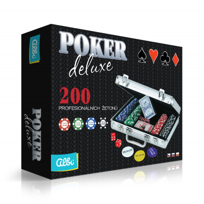 Poker deluxe (200 žetonů) ALBI ALBI